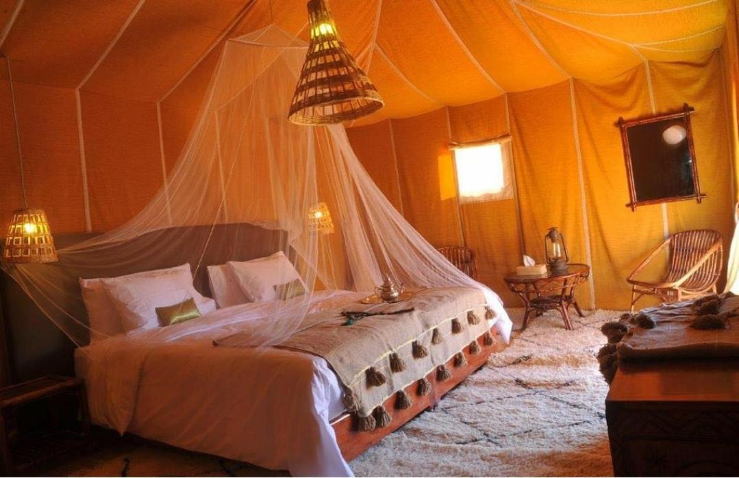 Sahara Luxury Tented Camp Мерзуга Экстерьер фото